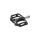Pedale CONTEC Rapid - rulmenti 243g - Negru
