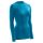 CEP - Bluza de compresie vreme rece cu maneci lungi pentru femei Winter Wingtech Long Sleeve - albastru electric