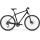 MERIDA 2022 CROSSWAY 300 XL FENYES FEKETE (MATT EZUST)
