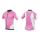 Tricou ciclism Force Kid Star 128-140 cm roz/alb