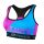 Bustiera sport Force Beauty albastru/roz S