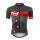 Tricou Force Square maneci scurte gri/rosu L