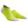CEP - Sosete de compresie pentru barbati model sub glezna 6cm No Show 3.0 - verde deshis lime gri