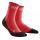 CEP - sosete scurte vreme rece sau iarna 18cm pentru barbati Winter Short Socks - rosu negru