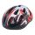 Casca Force Lark pentru copii negru/rosu/alb M (54-58 cm)