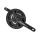 Pedalier Force C8.5 Al 42/34/24T 175 mm negru