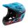 Casca Force Tiger Downhill Negru/Albastru/Rosu L-XL (59-61 cm)