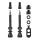 Set Valve Tubeless Force 2xFv 60mm Negre