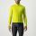 Castelli - bluza ciclism maneca lunga pentru barbati PRO Thermal Mid LS jersey - Galben Fluo