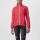 Castelli - jacheta ciclism pentru femei ploaie Emergency 2 Rain jacket - roz briliant