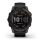 Garmin - fenix 7 Sapphire Solar ceas multisport cu GPS - ramă gri închis DLC Titanium și curea din silicon neagră