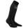 CEP - Sosete compresie alergare pentru femei Xtra mile women socks - negru alb