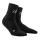 CEP - Sosete scurte compresie mid cut pentru barbati Xtra Mile socks - negru alb