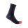 Castelli - sosete ciclism pentru iarna - Bandito Wool 18 - bleumarin-rosu