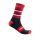 Castelli - sosete ciclism pentru iarna - Quindici Soft - bleumarin-rosu