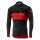 Castelli - tricou pentru ciclism maneca lunga pentru barbati Prologo VI LS - negru rosu