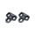 BBB - Placute pedale sosea MultiClip Look Keo 0 grade - negru