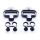 Bikefun - placute compatibile pedale Bicicleta Cleat SPD Compatible