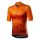 Castelli - tricou pentru ciclism cu maneca scurta Polvere Jersey - portocaliu deschis inchis