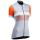 Northwave - tricou pentru ciclism cu maneca scurta pentru femei Origin Women Jersey - gri gheata portocaliu