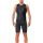 2XU - Costum triathlon barbati Compression Zip Trisuit - negru