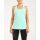 2XU - Maiou tehnic femei XVENT Sleeveless Singlet - verde deschis Seafoam