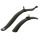 Force - set aparatori plastic bicicleta 16-20 inch - negru