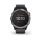 Garmin - Fenix 6 Solar - rama argintie cu curea de silicon neagra - ceas inteligent premium cu GPS cu functii avansate pentru sport
