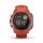 Garmin - Instinct Solar - rosu Flame Red - ceas inteligent cu GPS cu functii avansate pentru sport si incarcare solara