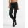 2XU - Colanti lungi compresie pentru femei Bonded Mid-Rise Compression Tights - negru albastru scuba