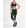2XU MCS Run Comp Colanti compresie 3/4 W - negru-turcoaz - elemente reflectorizante