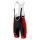 Castelli Evoluzione 2 pantaloni scurti cu bretele ciclism - negru-rosu