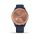 Garmin Vivomove 3s - rama auriu - bratara bleumarin