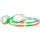 TYR Ochelari Inot Swimple Tye Dye Verde-Orange