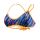 TYR - bustiera - Sassari Tieback Top - albastru galben