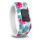 Garmin Vivofit Jr. curea schimb alba cu floricele