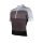 POC - tricou ciclism pentru femei Fondo Wo Half Zip - gri inchis gri deschis