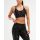 2XU - Bustiera sport pentru femei Perform Crop Frequency Boysenberry - negru multicolor