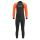 Orca - costum neopren ape deschise pentru barbati vizibilitate sporita Vitalis OpenWater HI VIS wetsuit - negru portocaliu