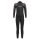 Orca - costum neopren ape deschise pentru copii Junior OpenWater Zeal Squad wetsuit - negru dungi portocalii