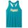 Smartwool - maiou sport femei Mountain Horizon Graphic W Tank - albastru deschis acvatic