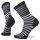 Smartwool - sosete sport Everyday Spruce Street Zero Cushion Crew socks - dungi negru gri