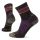 Smartwool - sosete sport Run Zero Cushion Mid Crew socks pentru femei - gri inchis negru visiniu