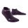 CEP - Sosete de compresie femei model sub glezna The Run Socks No Show W socks - mov inchis gri