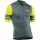 Northwave - tricou ciclism mânecă scurtă pentru bărbați Storm Air Jersey - gri închis galben fluo