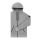 On Cloud - hanorac cu fermoar pentru barbati Zipped Hoodie - gri deschis