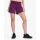 2XU - Pantaloni scurti de alergare pentru femei Aero 5 inch Shorts - visiniu mov sfecla argintiu reflectorizant