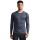 2XU - bluza tehnica pentru barbati cu maneca lunga Aero LS - albastru inchis india ink negru reflectorizant