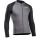 Northwave - bluza ciclism pentru barbati maneca lunga Blade 4 jersey - gri inchis gri deschis galben fluo