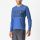 Castelli - tricou ciclism pentru barbati, maneca lunga Trail Tech LS Tee jersey - albastru electric negru